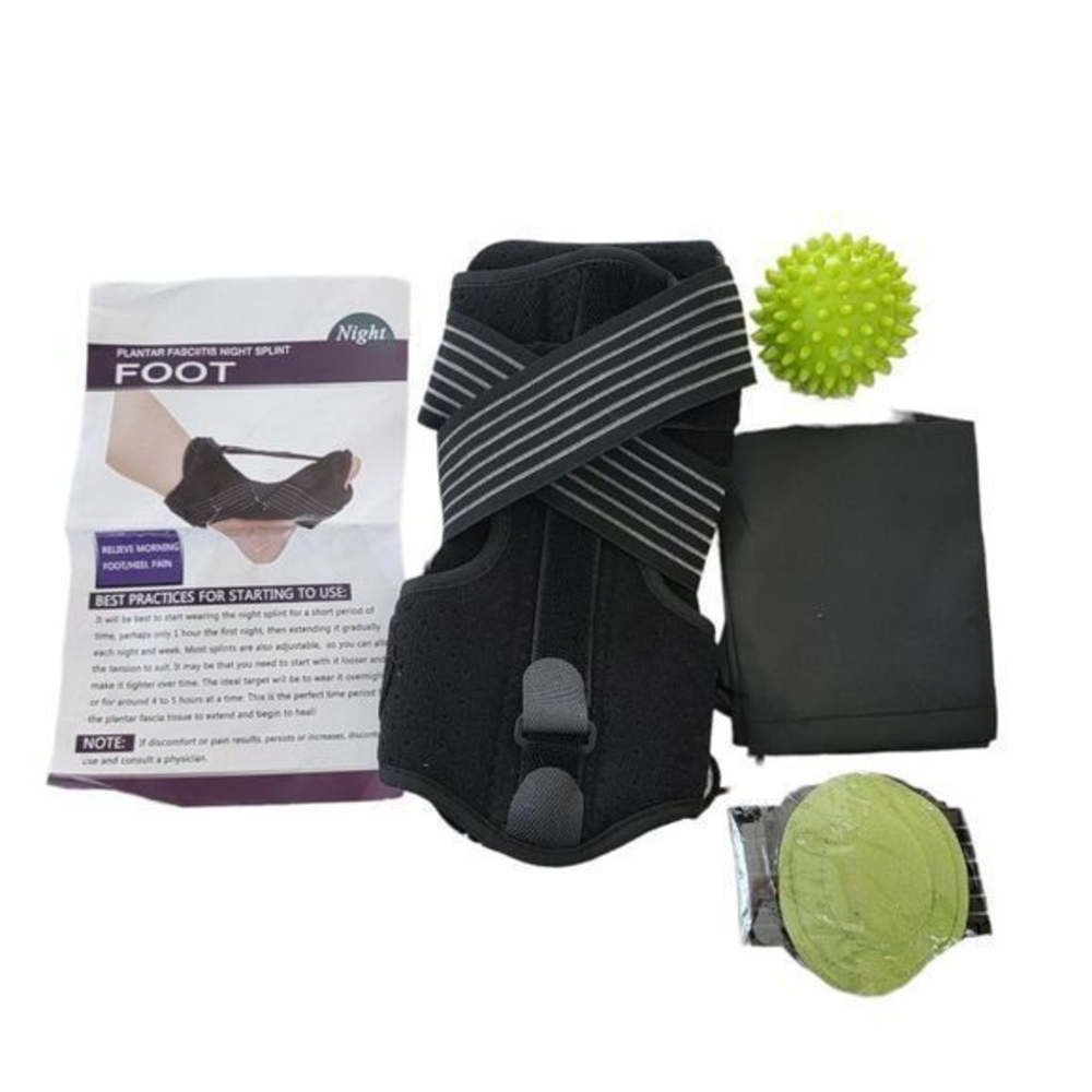 Plantar Faciitis Night Splint with Ball and arch support NEW open box